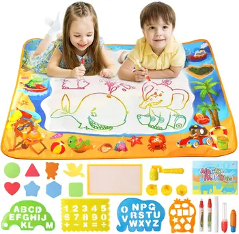 Children's Doodle Mat Canvas Water Drawing Mat As Educational Toys Baby Graffiti Pen Drawing Board Brain Game Kids Creative Gift 
Children's Doodle Mat Canvas Water Drawing Mat As Educational Toys Baby Graffiti Pen Drawing Board Brain Game Kids Creative Gift