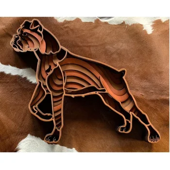 Files for laser cutting machine Multilayer Mandala Boxer Dog digital CNC Pattern Vector plans model 3D body drawings
Files for laser cutting machine Multilayer Mandala Boxer Dog digital CNC Pattern Vector plans model 3D body drawings