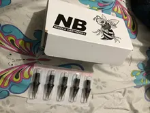 Cartucho para tatuar, agujas desechables de 20 piezas, RL, RS, M1, RM, Aguja esterilizada de tatuaje profesional, suministros de pluma