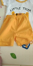 Conjuntos de ropa de verano para bebés, Conjunto de camiseta de manga corta y pantalones cortos