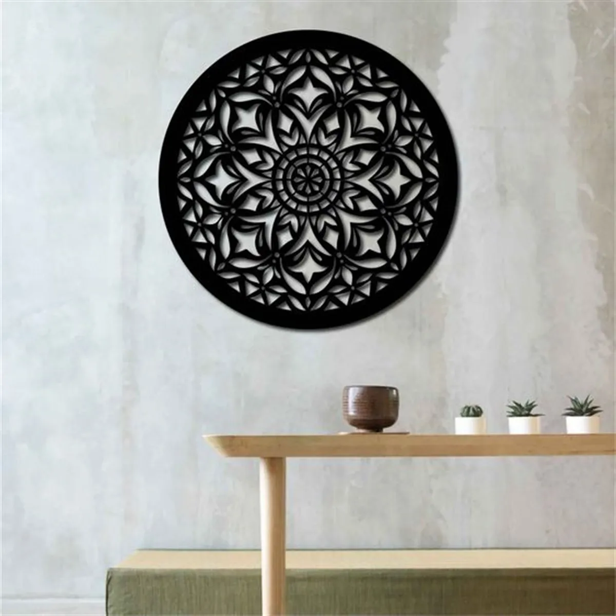 Wood Wall Art Decor mandala Black Color Modern Nature Desert Home Office New 3D Creative Stylish Living Room Bedroom new
Wood Wall Art Decor mandala Black Color Modern Nature Desert Home Office New 3D Creative Stylish Living Room Bedroom new