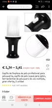 Cepillo de limpieza de pelo profesional para peluquería, cepillo de pelo suave para salón, herramientas de peluquero de uso múltiple, gran oferta, 1 unidad
