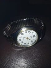 Reloj de cuarzo Vintage para hombre y mujer, pulsera elástica de oro y plata, de negocios, para parejas, para fiesta y oficina, 1 Uds.