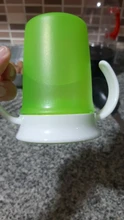 Taza de beber de aprendizaje para bebé, con tapa abatible de doble manija, a prueba de fugas, sin BPA, 360 grados