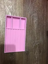 Mordoa-organizador de pendientes de ante y terciopelo rosa, soporte para presentación de joyería, estante, plato de muestra, caja de joyería de moda