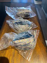 3AA batería 5V USB LED franja de 2835 DC luz LED Flexible 50CM 1M 2M 3M 5M blanco cálido RGB para la iluminación de fondo de TV luz de la noche