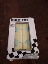 Rompecabezas cuadrado de cubo mágico infinito para niños y adultos, juguete de descompresión para aliviar el estrés, juego de mano divertido, laberinto de cuatro esquinas