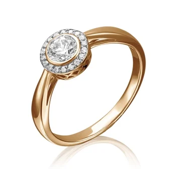 Yuz platinum ring with Swarovski crystals in red gold
Yuz platinum ring with Swarovski crystals in red gold