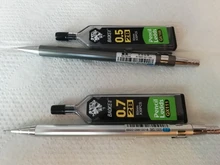 30 unidades/caja 0,3/0,5/0,7/0,9mm lápiz automático de plomo, núcleo reemplazable para lápiz mecánico 2B/HB/2H plomo Schoo suministro de oficina