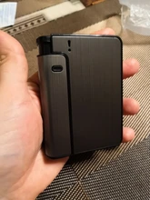 Case Lighter Gadget-Tools Cigarette-Boxes Christmas-Gifts Automatic Metal Women 10PCS