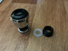 Metrycomercial-grifo giratorio de 360 grados, punta de filtro de agua, grifo de burbujeo, antisalpicaduras, suministros de cocina