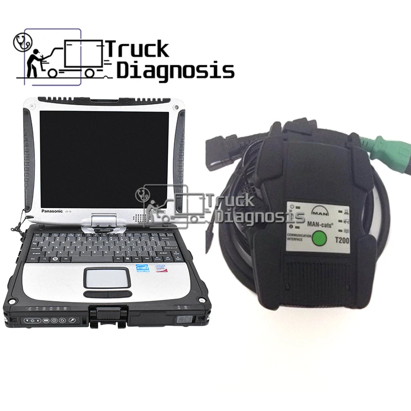 CF19 laptop for MAN T200 truck diagnostic scanner tool with MANTIS/MANWIS software for MAN T200 communication interface kit
CF19 laptop for MAN T200 truck diagnostic scanner tool with MANTIS/MANWIS software for MAN T200 communication interface kit