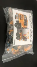Bloques de construcción TECHNIC para niños, juguete de ladrillos para armar camión volquete con grúa excavadora de ingeniería, ideal para regalo