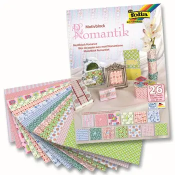 46949 set of designer cardboard 'romantic', 13 liters. * 270g/m², 13 L. * 80g/m², 24*34 cm, Folia
46949 set of designer cardboard 'romantic', 13 liters. * 270g/m², 13 L. * 80g/m², 24*34 cm, Folia