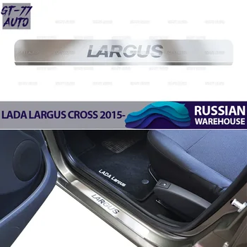 Guard covers of door sills for Lada Largus Cross 2015- protective accessories Stainless Steel interior styling tuning pad sill
Guard covers of door sills for Lada Largus Cross 2015- protective accessories Stainless Steel interior styling tuning pad sill