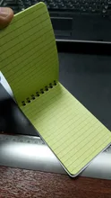 Cuaderno táctico para todo tipo de clima, papel de escritura resistente al agua con lluvia