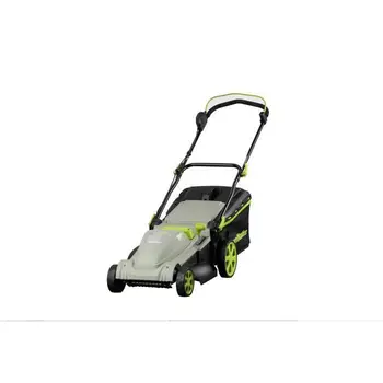 LAWNMASTER Mower battery-41 cm - 36 V-With battery and charger-Green and gray 
LAWNMASTER Mower battery-41 cm - 36 V-With battery and charger-Green and gray