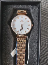 OLEVS-relojes de lujo para mujer, de cuarzo, informal, a la moda, resistente al agua, de acero inoxidable, oro rosa, femenino