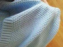 MOTOHOOD-Manta informal para bebé, manta tejida para recién nacido, suave, para sofá, cuna, edredón para cochecito de bebé