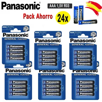 DEPALMERA| PANASONIC, Original, Pilas AAA, 24x 1.5V LR3, General, PACK AHORRO 6 Blister 4 unidades, Desde España, Envío Gratis
DEPALMERA| PANASONIC, Original, Pilas AAA, 24x 1.5V LR3, General, PACK AHORRO 6 Blister 4 unidades, Desde España, Envío Gratis