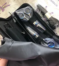 Juego de tijeras de corte de pelo profesionales, 10 Uds., corte de pelo, cuchillas de dientes planas, tijera de peluquería y barbería