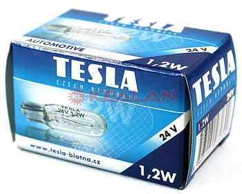Tesla W1, 2W car lamp 24V
Tesla W1, 2W car lamp 24V