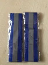 Bandas reflectantes elásticas para brazo, pierna y correas de tobillo, reflectantes de seguridad, cintas de correa para correr por la noche, caminar y ciclismo