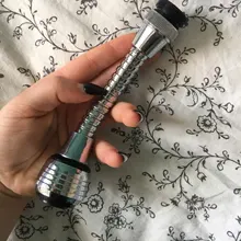 Grifo aireador de cocina giratorio de 360 grados, pulverizador de doble modo ajustable, filtro, difusor, ahorro de agua, Conector de boquilla para grifo