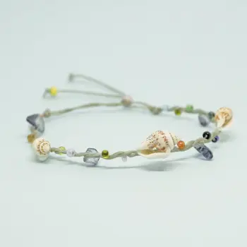 Women's bracelet on the leg/ankle (gray) 52277
Women's bracelet on the leg/ankle (gray) 52277