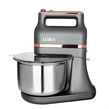 KITCHEN MIXER LEBEN 450 vt, 5 speeds, 4 NOZZLES, METAL CUP 3, 5 L
KITCHEN MIXER LEBEN 450 vt, 5 speeds, 4 NOZZLES, METAL CUP 3, 5 L