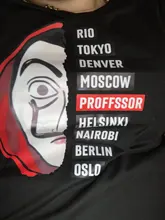 Camiseta De La Casa De Papel Harajuku para hombre y mujer, Camiseta con estampado De La Casa De Papel, camiseta Bella Ciao parte De arriba De estilo Hip Hop