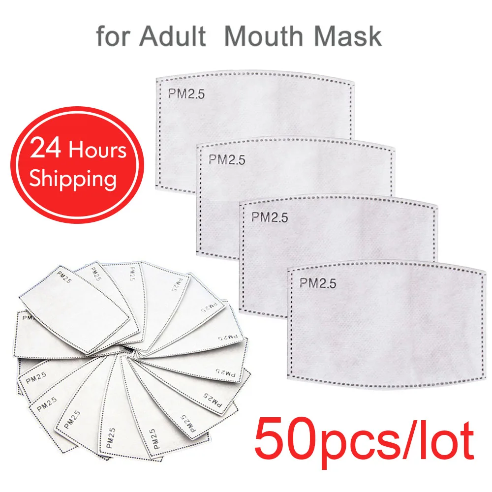 In Stock 50pcs/Lot PM2.5 Filter Paper Anti Haze Face Mouth Mask Anti Dust Mask Activated Carbon Filter Paper Health Care
In Stock 50pcs/Lot PM2.5 Filter Paper Anti Haze Face Mouth Mask Anti Dust Mask Activated Carbon Filter Paper Health Care