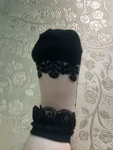 YWHUANSEN 0 a 6 años bebé niño pequeño niñas con volantes de encaje tobillo algodón calcetines vestido princesa verano algodón ojal calcetines con flores