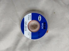 Cables de soldadura de 2,0mm, 3,5mm y 1,5 M, mecha para removedor de soldadura trenzada, herramienta de reparación de cables, 1 ud.