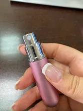 Botella pulverizadora de Perfume portátil, 5ml, 6ml, botella de vidrio rellenable, envases cosméticos vacíos, atomizador de Perfume de aluminio de viaje, 1 ud.