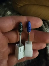 Brocas de taladro eléctrico para manicura, 29 tipos, accesorio de la máquina, cortador de cerámica de carburo de tungsteno arcoíris