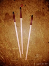 Pinceles de uñas gradientes, esponja para punteo de manicura, bolígrafo recolector, 3 uds.