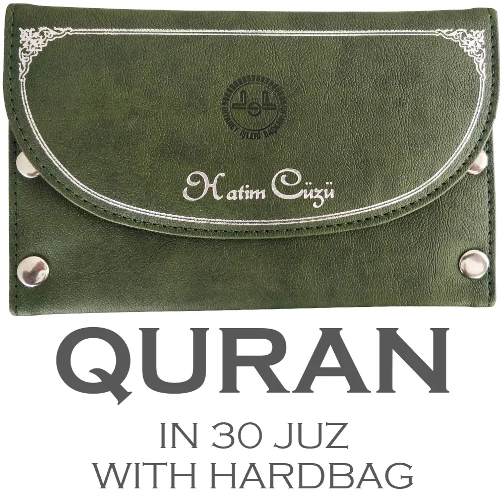 The Holy Quran Hatim Set (30 Juz) с жестким карманом для сумки (набор из Корана, разделенный на 30 книг) оригинальный арабский принт
The Holy Quran Hatim Set (30 Juz) с жестким карманом для сумки (набор из Корана, разделенный на 30 книг) оригинальный арабский принт