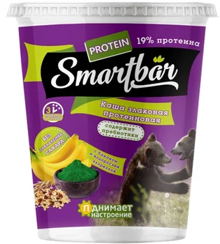 Cereal porridge that does not require cooking with protein, raisins, banana and algae хлореллой, smartbar 40g.
Cereal porridge that does not require cooking with protein, raisins, banana and algae хлореллой, smartbar 40g.