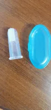 Cepillo de dientes con caja para dedos de bebé, cepillo de limpieza de goma suave de silicona para niños, masaje transparente, cuidado Dental