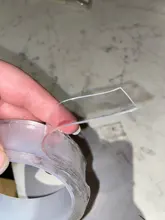 Cinta nano transparente sin marcado, cinta de doble cara, cinta impermeable reutilizable, pegatina de baño, cinta de pegamento mágica doble