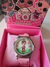 Lol-reloj sorpresa Original, muñeca de dibujos animados de Anime, accesorios de juguete de cuero para niños, regalo de cumpleaños, Navidad y Halloween
