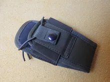 Bolsa de bolsillo para walkie-talkie de caza, bolsa de soporte para deportes tácticos, militar, Molle, nailon, Radio, revistas Mag