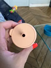 Pajitas de silicona de grado alimenticio estilo Ins para bebés, vasos de plástico en espiral para beber, para fiestas de cumpleaños, 5 uds.