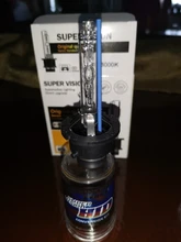 1pc D2S xenón bombilla del faro luz HID de coche de xenón D2S 6000K 4300K 8000K 10000K 12000K GLOWTEC