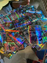 Pokemon GX-cartas brillantes TAKARA TOMY, juego de cartas VAMX de batalla, juguete para niños