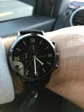 Pulsera de cuarzo para hombre, reloj deportivo masculino en material de acero inoxidable, con correa de cuero, estilo de negocios, a la moda, 2020