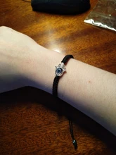 Tortuga elefante mano de Hamsa maldito azul ojo colgante de cuentas de vidrio rojo de la suerte cuerda trenzada pulsera de cadena para las mujeres los hombres con buena suerte