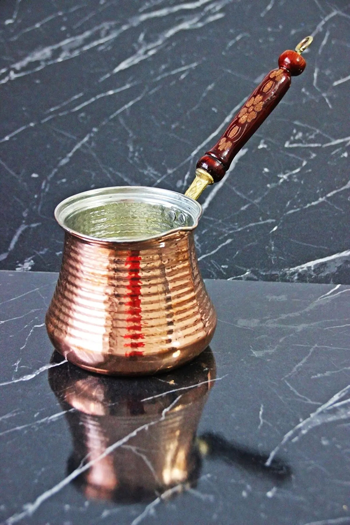 Turkish Style Large Sized Coffee Pot with Wooden Handle for 7-8 people Ottoman Style Handmade Coffee Tea Milk Butter Melting Jug
Turkish Style Large Sized Coffee Pot with Wooden Handle for 7-8 people Ottoman Style Handmade Coffee Tea Milk Butter Melting Jug