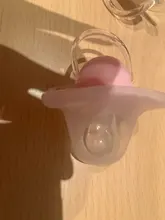 Chupete de silicona para bebé con tapa y forma de mariposa, tetina redonda y plana, para dormir, suministros para morder masticar